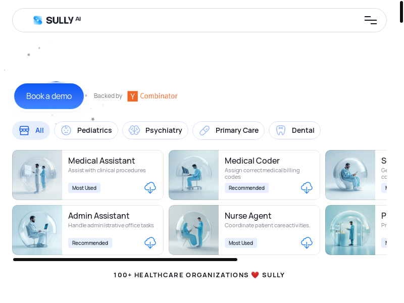 Sully.ai - AI Agents for Healthcare